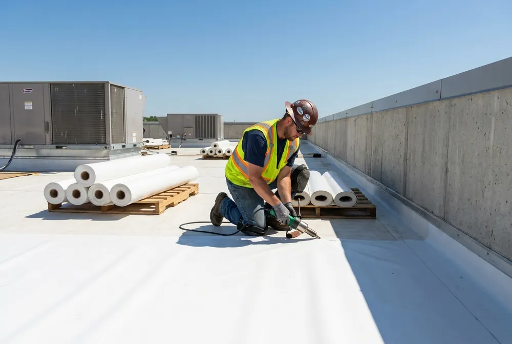 Commercial & Flat Roofing, Certified Construction